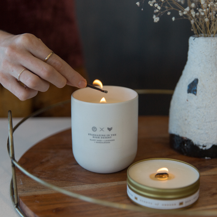 Penrose x TLE: High Desert Ceramic Candle