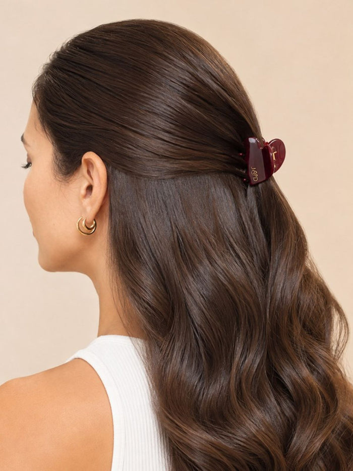Portia Hair Clip - Merlot