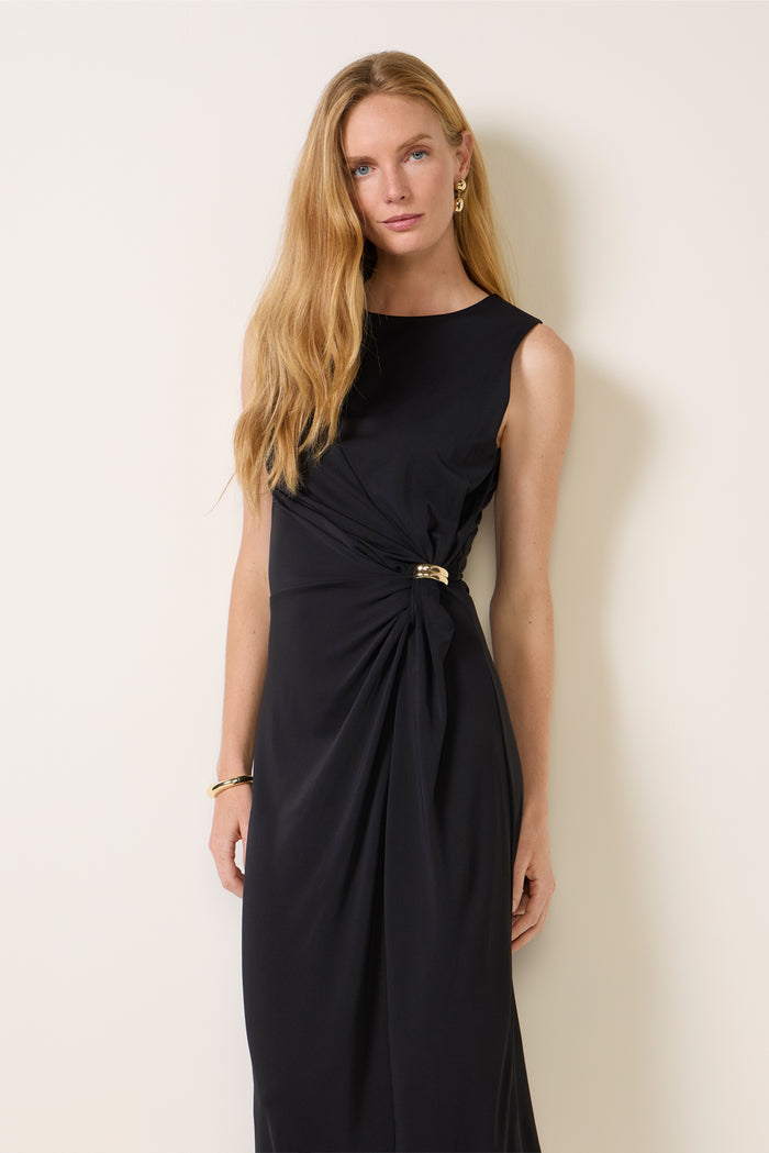 Presley Knot Waist Midi Dress