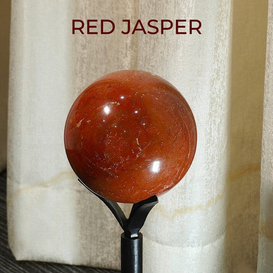 Red Jasper 8.3 Kg Ball – Strength, Grounding & Vital Energy