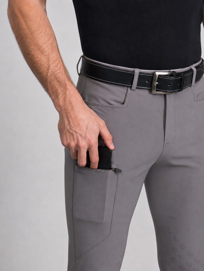 Reithose Luca Full Grip volcanic glass