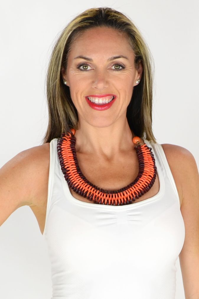I Love Tunics Renee necklace featuring a delicate chain with pendant, displayed against a neutral background.