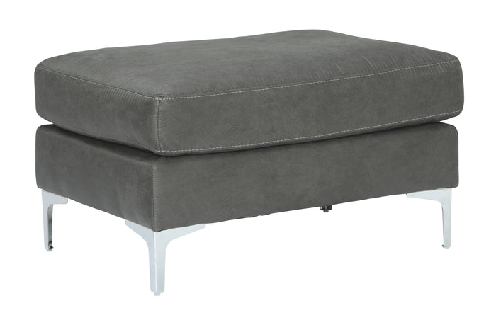 Ryler 4020314 Charcoal Ottoman