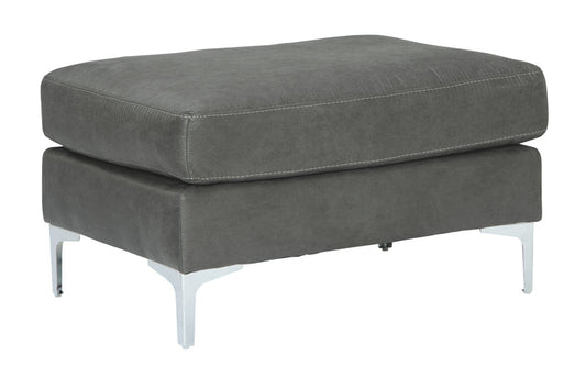 Ryler 4020314 Charcoal Ottoman