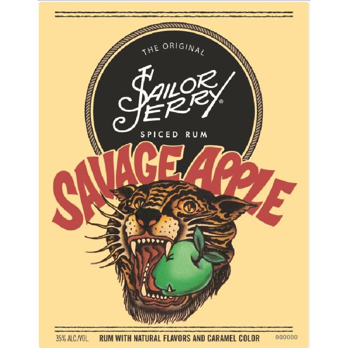 Sailor Jerry Savage Apple Spiced Rum Rum Sailor Jerry Spiced Rum