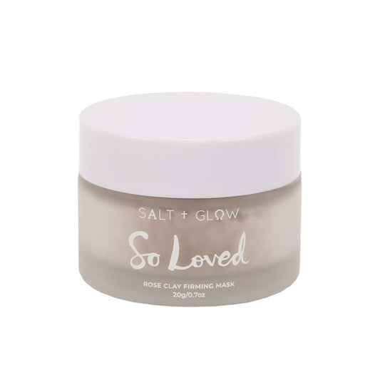 Salt and Glow So Loved Rose Clay Firming Mask 20g - L'Organic
