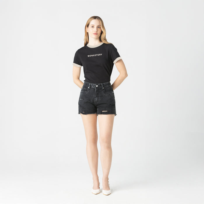 SAMARA T-SHIRT WOMEN BLACK