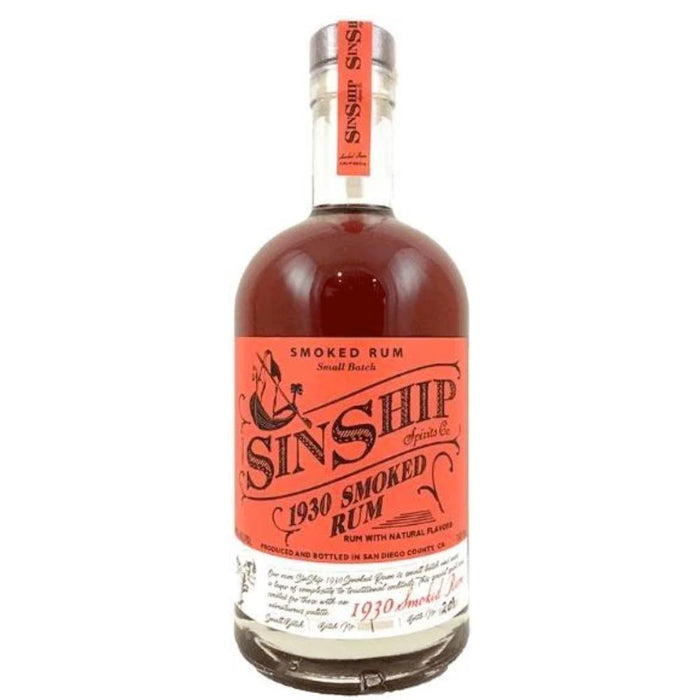 SinShip 1930 Smoked Rum Rum SinShip Rum