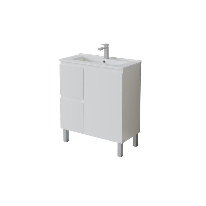 Slim Freestanding Vanity with Legs 750*360*860mm