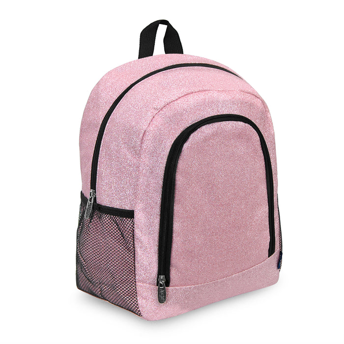 Small Size Pink Glitter NGIL Backpacks For Dance and Cheer Competition