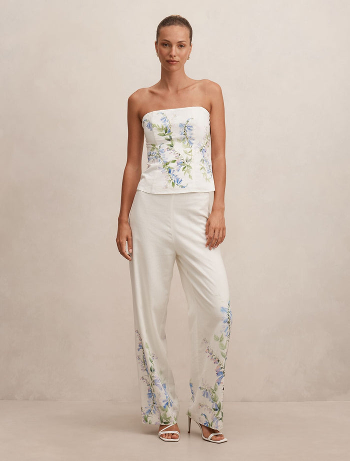 Soleil Placement Print Top Forever New
