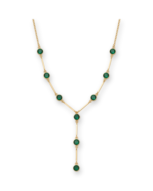 Straw Gem Neckpiece by CRUX