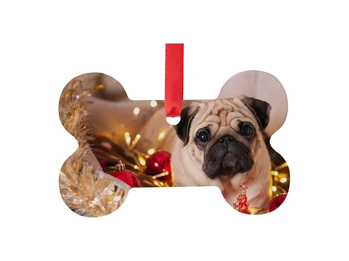 Sublimation Blank Acrylic Ornament (Bone, 4*8*0.4cm)