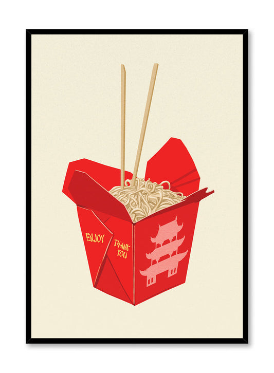 Takeout Noodles, Poster