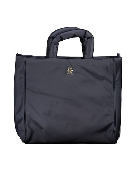 Tommy Hilfiger Blue Polyester Women Handbag