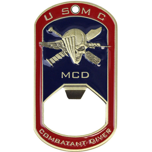 USMC Combatant Diver Bottle Opener Bottle Openers