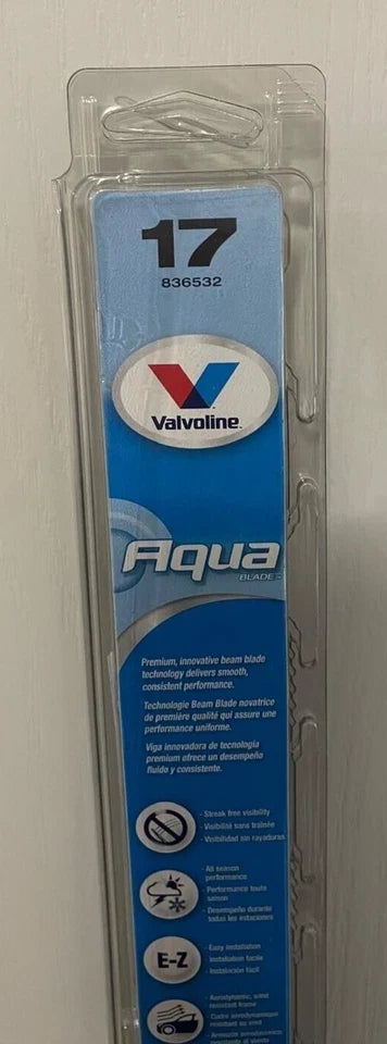 Valvoline 17" AQUA wiper blade 5 Pack