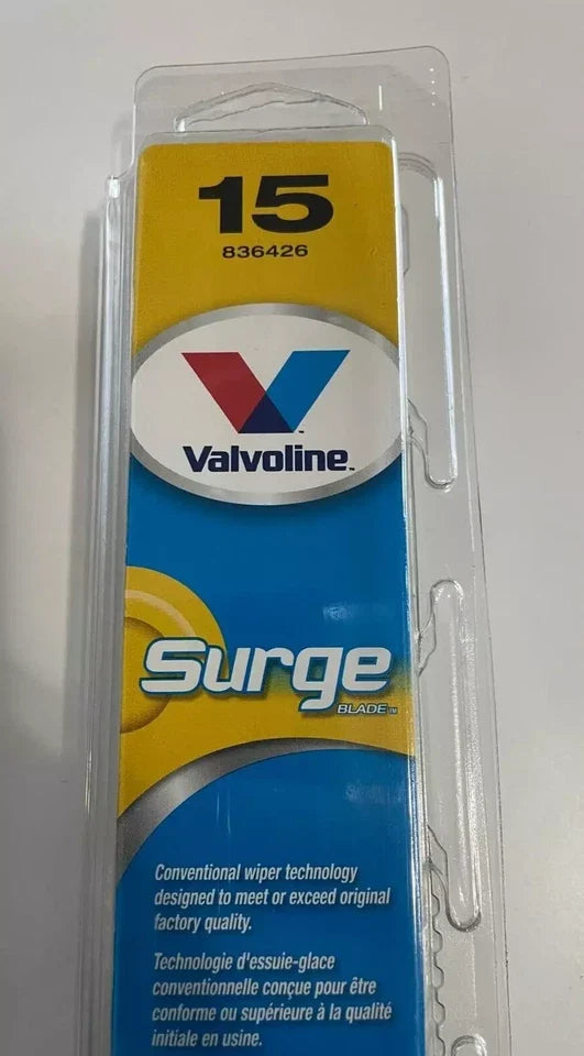 Valvoline Surge Front Windsheild Wiper Blade 15" - 5-Pack