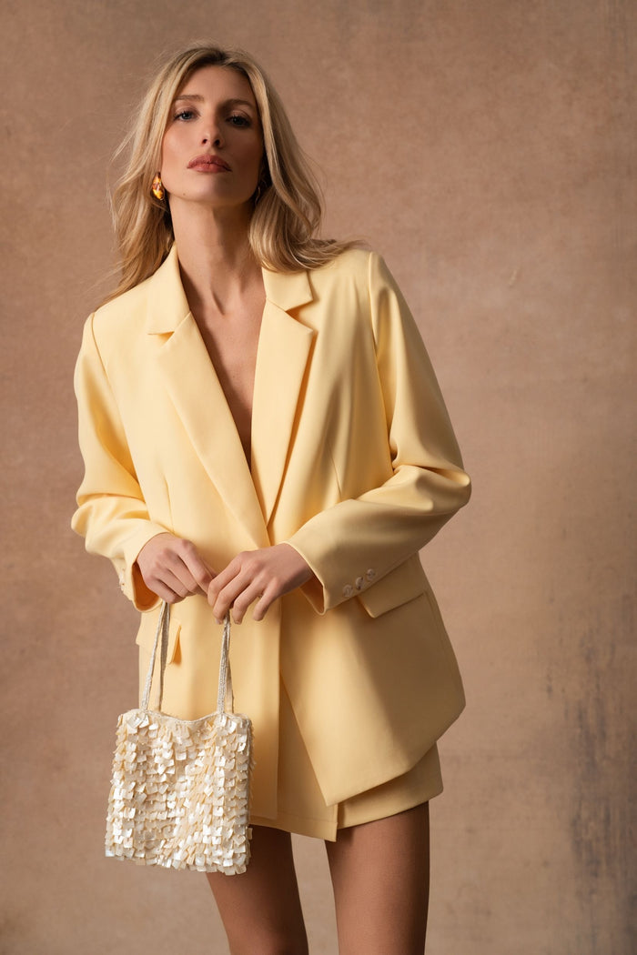 Veste de costume Wendy - Jaune