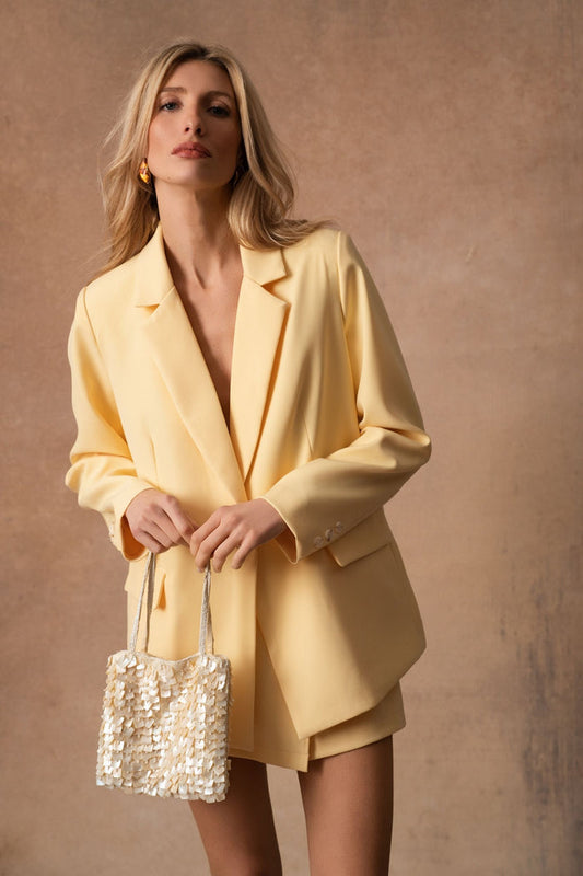 Veste de costume Wendy - Jaune