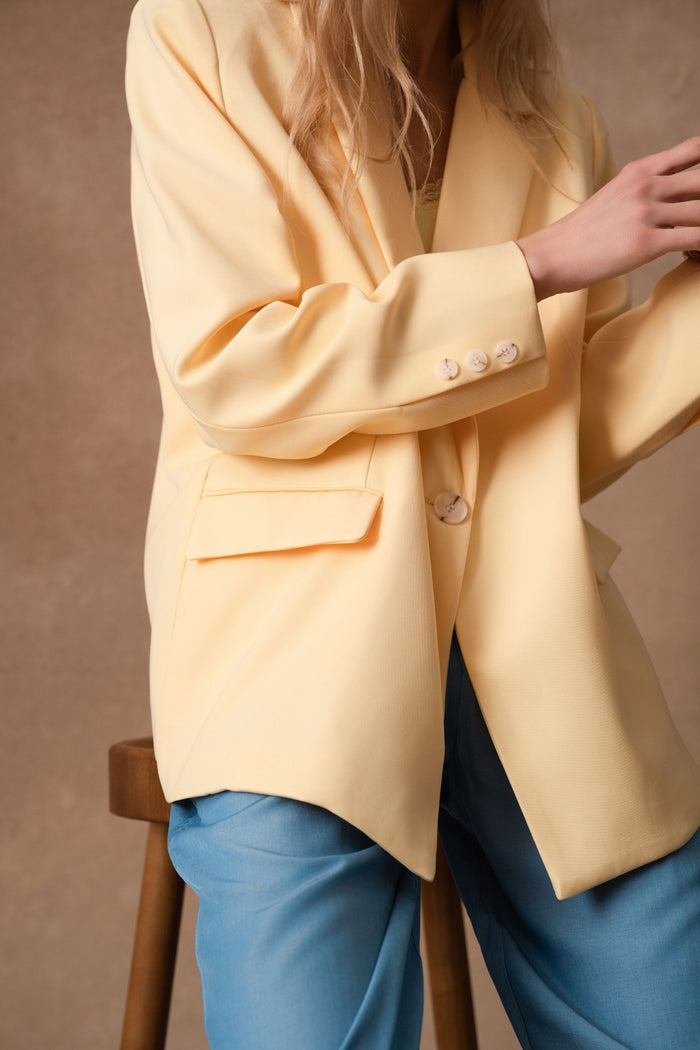 Veste de costume Wendy - Jaune