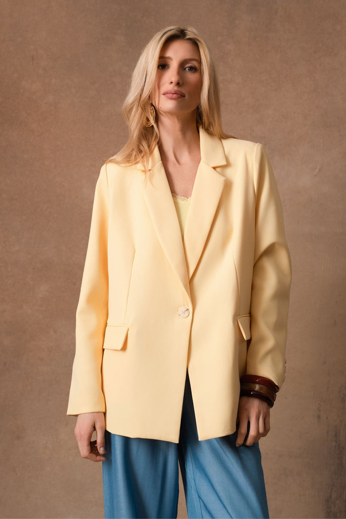 Veste de costume Wendy - Jaune