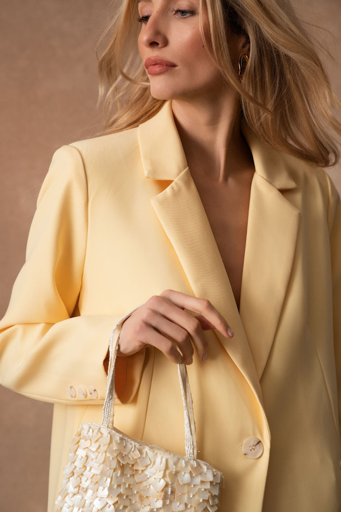 Veste de costume Wendy - Jaune