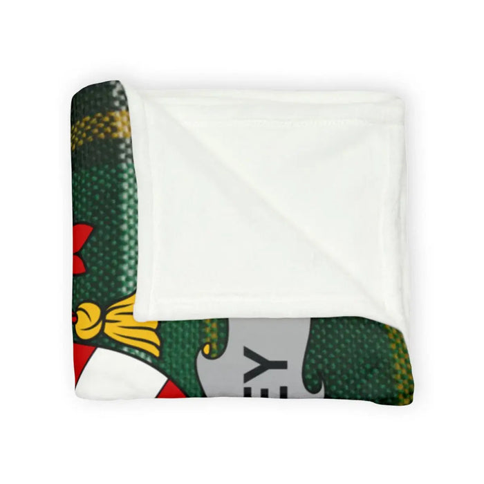 Cozy Holiday Blanket with Vibrant Christmas Design