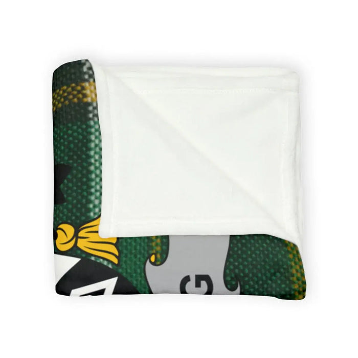 Custom Designed Soft Cozy Multi-colored Blanket