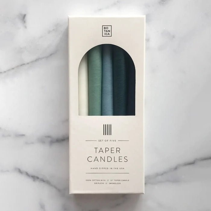 Water Taper Candle Set 6pk