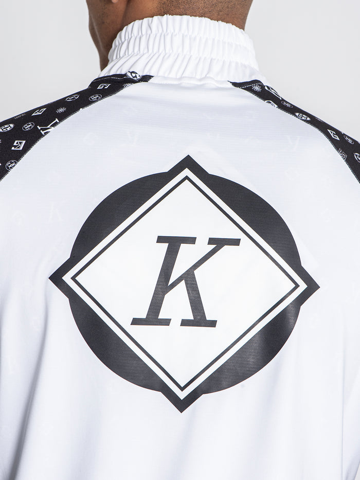 zip jackets / White Attitude Jacket