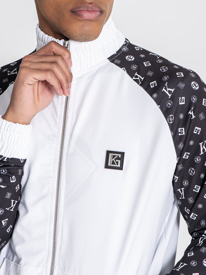 zip jackets / White Attitude Jacket