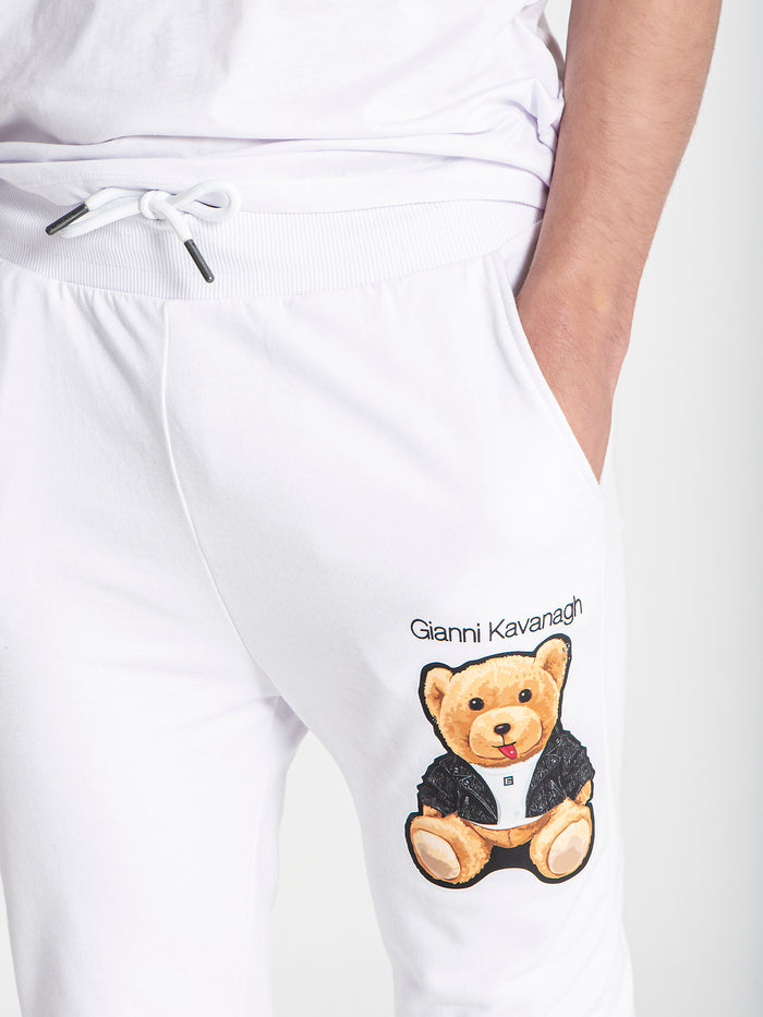 joggers / White GK Teddy Bear Joggers