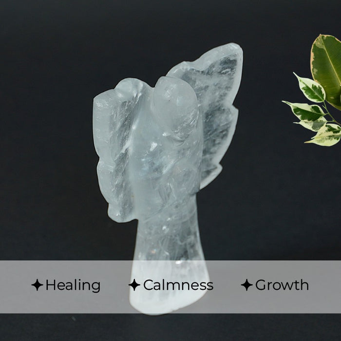 White Quartz Angel – Spiritual Purity, Peaceful Energy & Divine Light