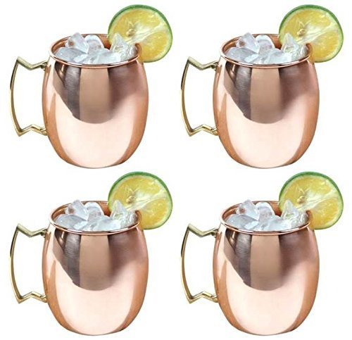 White Whale Handmade 100% Pure copper Moscow Mule mugs