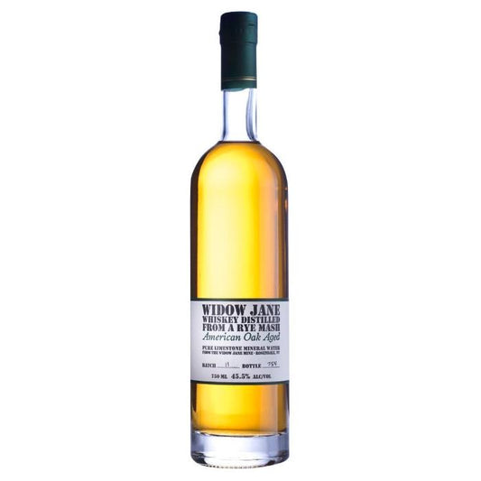 Widow Jane Rye Mash American Oak Aged Rye Whiskey Widow Jane