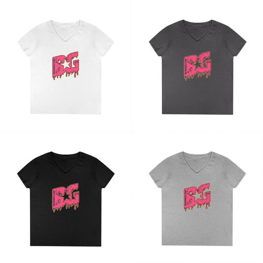 Women's Drip V-Neck T-Shirt - Multiple Colors