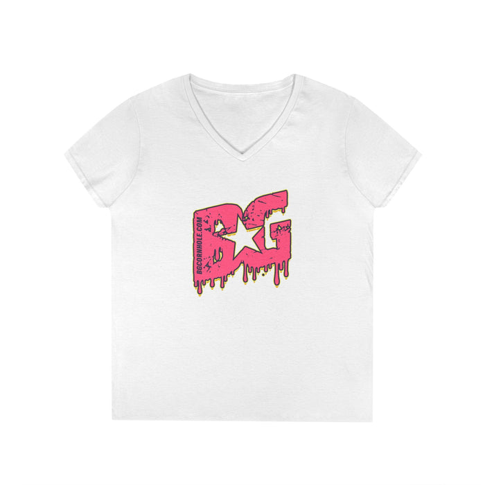 Women's Drip V-Neck T-Shirt - Multiple Colors
