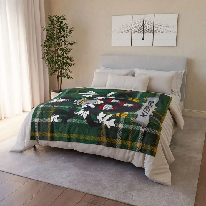 Whimsical Garden Throw Blanket Cozy and Stylish