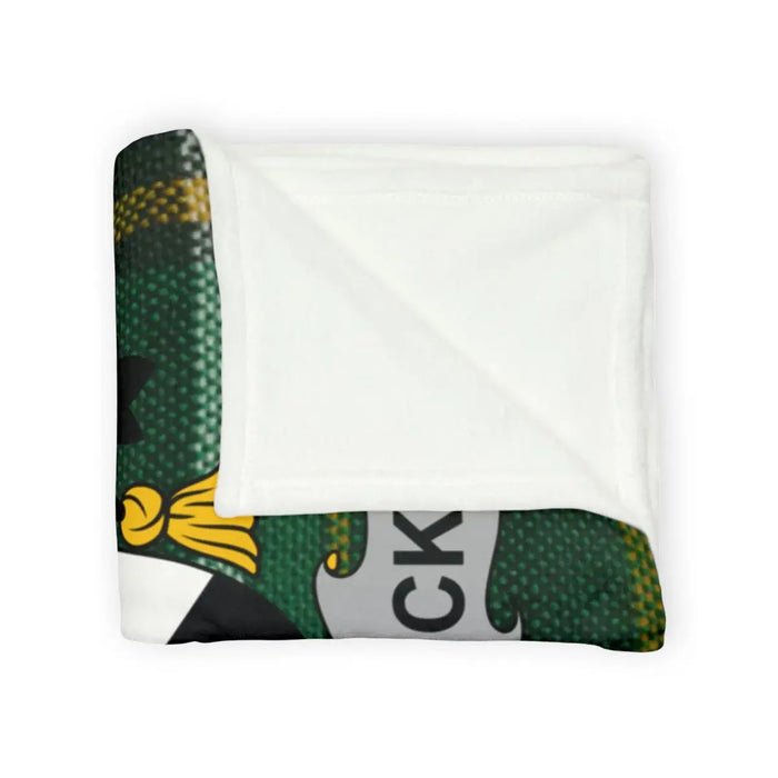 Cozy Chicago Shamrocks Hockey Themed Blanket