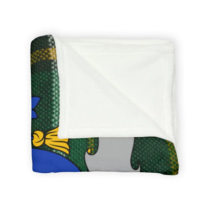 Cozy Fleece Blanket with Unique Graphic Design