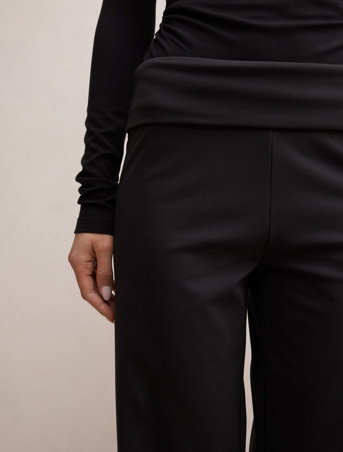 Wren Fold Waist Wide Leg Pants Forever New