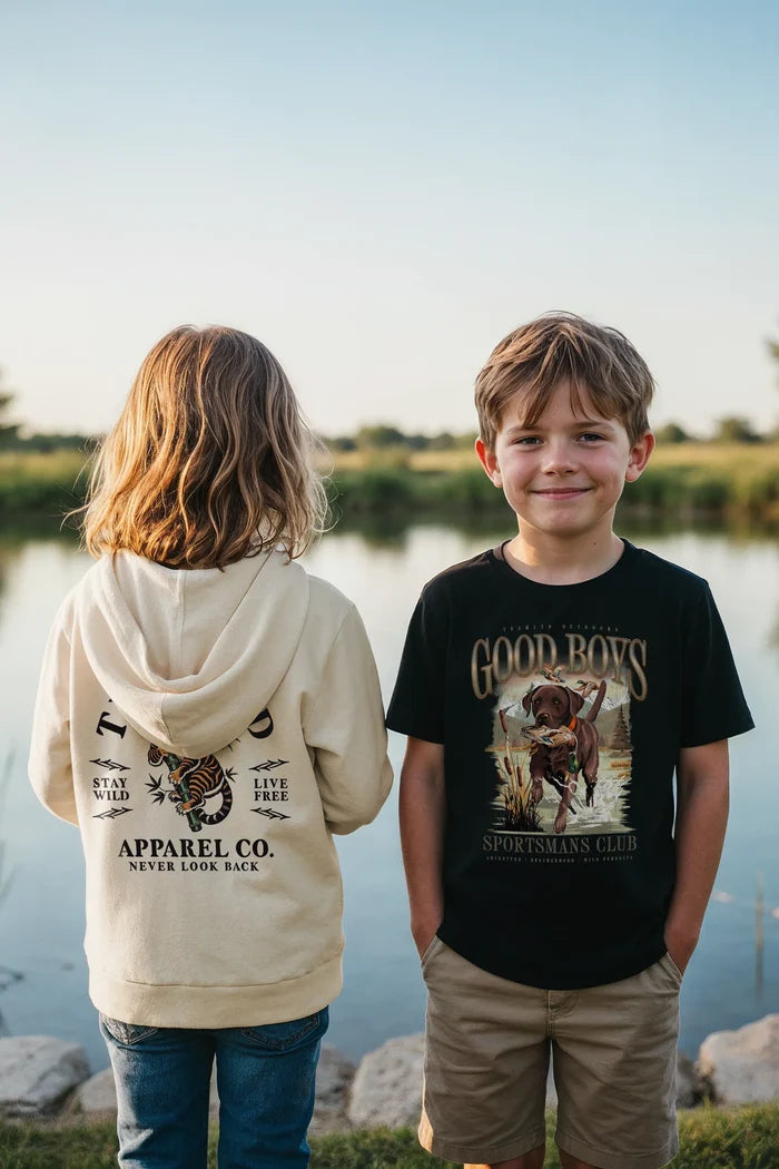 Youth Good Boy Tee - Back